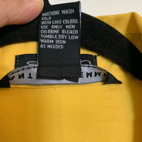 BNWOT Vintage Antilia Femme Yellow Tuxedo Dress - Picture 10 of 13